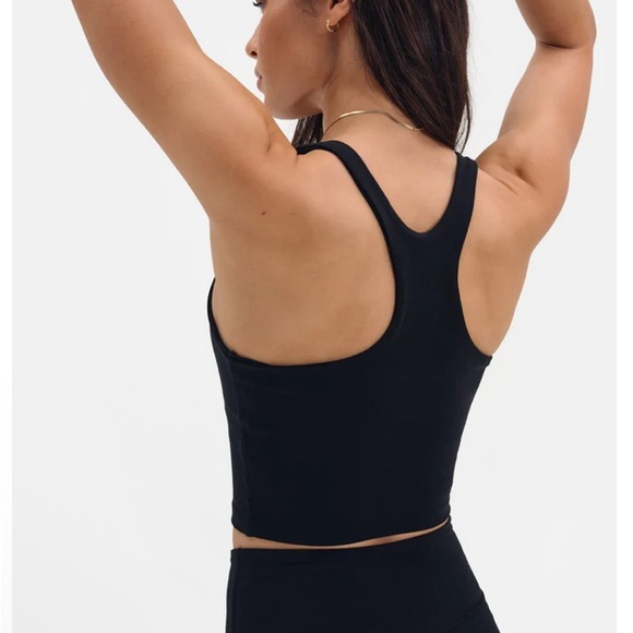 Mate The Label Organic Stretch Racer Tank Top - Picture 5 of 11